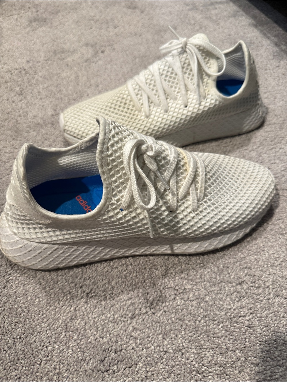 adidas NMD White Mesh Casual Sneakers